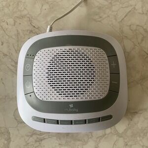 Homedics My Baby Sound Machine Model MYB-S205 Grey & White Portable - Tested